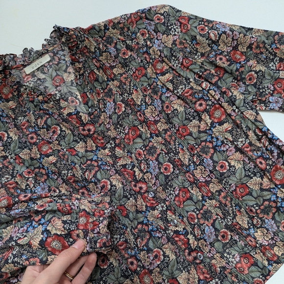 Doen Cezanne shirt Wildberry Thicket - Picture 2 of 12